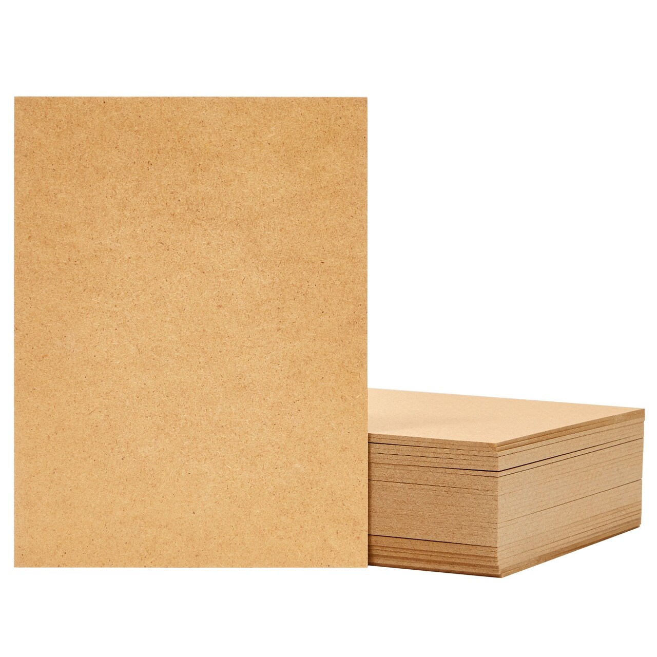 30 Sheets Thin MDF Wood Boards for Crafts, 2mm Medium Density